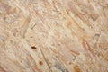 Coarse wooden flakeboard background Royalty Free Stock Photo