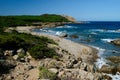 The coast of Aglientu between Cala Pischina and Monti Russu