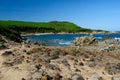 The coast of Aglientu between Cala Pischina and Monti Russu