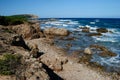 The coast of Aglientu between Cala Pischina and Monti Russu