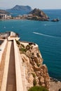 Coast of aguilas Royalty Free Stock Photo