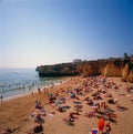 Coast of Algarve Royalty Free Stock Photo