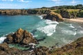 The coast along Fort Bragg, California