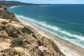 The coast along La Jolla, San Diego Royalty Free Stock Photo