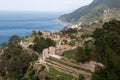 Coast of Banyalbufar, Majorca, Spain Royalty Free Stock Photo