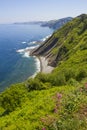 Coast of the Basque Country Royalty Free Stock Photo