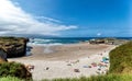 Coast and beaches of Ribadeo. Tourism in Galicia. The most beautiful spots in Spain