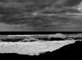 Coast with big wave breaking, Fuerteventura