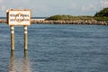 Coast boat signs