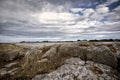 Coast in Brittany France near Sillon de Talbert