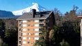 Coast Building At Pucon In Los Lagos Chile. Royalty Free Stock Photo