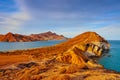 Coast of Cabo de Gata-Nijar Natural Park, in Spain Royalty Free Stock Photo