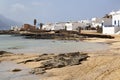 Coast of Caleta de Sebo on La Graciosa