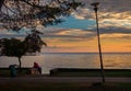 The coast of Cavtat. Dubrovnik. Croatia. Royalty Free Stock Photo