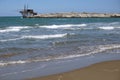 Coast close to Vieste, Gargano Royalty Free Stock Photo