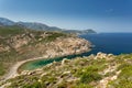 Coast of Corsica between Galeria and Calvi Royalty Free Stock Photo