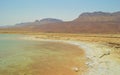 Dead sea coast in Israel Royalty Free Stock Photo