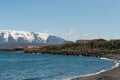 Coast of Eyjafjordur in Iceland