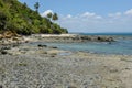 The coast at Frades island near Salvador Bahia, Brazil Royalty Free Stock Photo