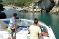 The coast of Gargano National park on Puglia, Italy Royalty Free Stock Photo