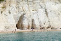 The coast of Gargano National park on Puglia, Italy Royalty Free Stock Photo