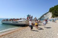 The coast of Gargano National park on Puglia, Italy Royalty Free Stock Photo