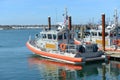 Coast Guard Boat, Narragansett, RI Royalty Free Stock Photo