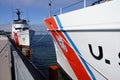 Coast Guard Cutter Steadfast and CG Cutter Alert Royalty Free Stock Photo