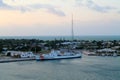 Coast guard at Fort taylor key west Royalty Free Stock Photo