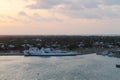 Coast guard at Fort taylor key west Royalty Free Stock Photo