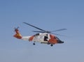 Coast Guard Helicopter Royalty Free Stock Photo