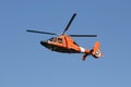 Coast Guard Helicopter Royalty Free Stock Photo