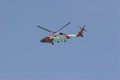 Coast guard helicopter Royalty Free Stock Photo