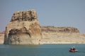 The coast guard patrolling a popular vacation destination in the desert