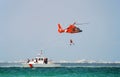 Coast guard rescue Royalty Free Stock Photo