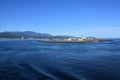 Coast Guard Station on Ediz Hook in Port Angeles Harbor, Washington.