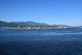 Coast Guard Station on Ediz Hook in Port Angeles Harbor, Washington.