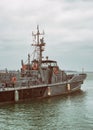 Coast Guard vessel. Royalty Free Stock Photo