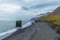 Coast of Iceland at LÃÂ¦kjavik Royalty Free Stock Photo