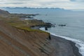 Coast of Iceland at LÃÂ¦kjavik Royalty Free Stock Photo