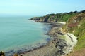 Coast of Ireland with cliffs sea and rock photography Royalty Free Stock Photo