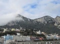 Coast of the island of Capri, Italy Royalty Free Stock Photo