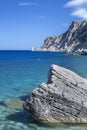 Coast on the island of Karpathos, Greece Royalty Free Stock Photo