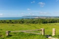 Coast of Isle of Wight at Shanklin and Sandown Royalty Free Stock Photo