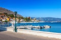 Coast of Kefalonia island in Agia Efimia village