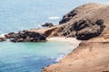 Coast of La Guajira peninsula Royalty Free Stock Photo