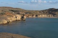 Coast of La Guajira peninsula in Colombia