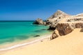 Coast of La Guajira peninsula Royalty Free Stock Photo