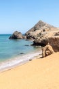 Coast of La Guajira peninsula Royalty Free Stock Photo