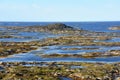 Norwegian coast landscape ocean sky berg Royalty Free Stock Photo